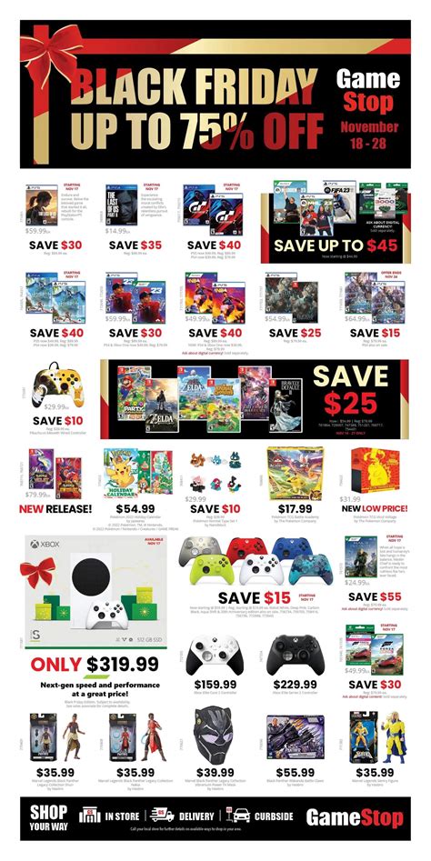 black friday deals gamestop|gamestop 2022 black friday ad.